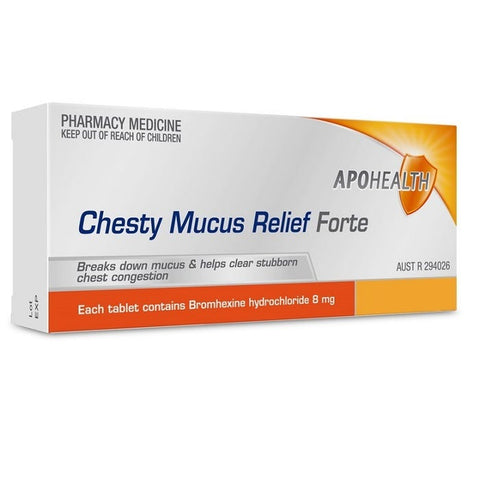 ApoHealth Chesty Mucus Relief Forte Tab 100PK