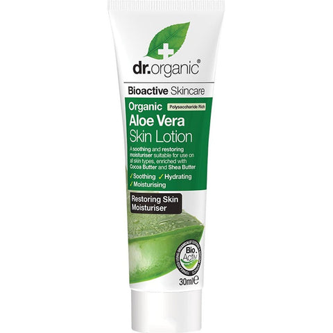 DR ORGANIC Skin Lotion (Mini) Organic Aloe Vera 30ml
