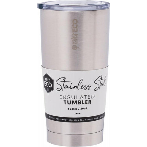 EVER ECO Insulated Tumbler Brushed Stainless Steel 592ml