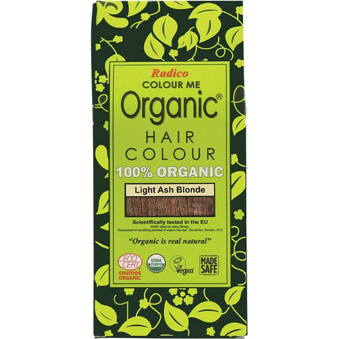 RADICO Colour Me Organic - Hair Colour Powder - Light Ash Blonde 100g