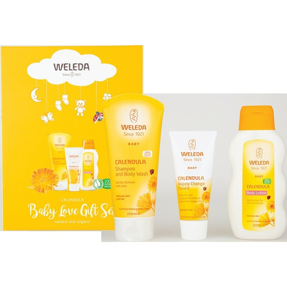 WELEDA Calendula Baby Care Gift Pack 3