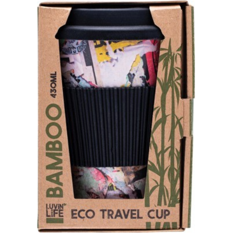 LUVIN LIFE Bamboo Cup Art 430ml