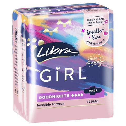 Libra Pad Girl Goodnights with Wings  10