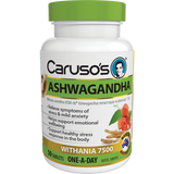 Caruso's Natural Health Ashwagandha Withania 7500 50 tabs