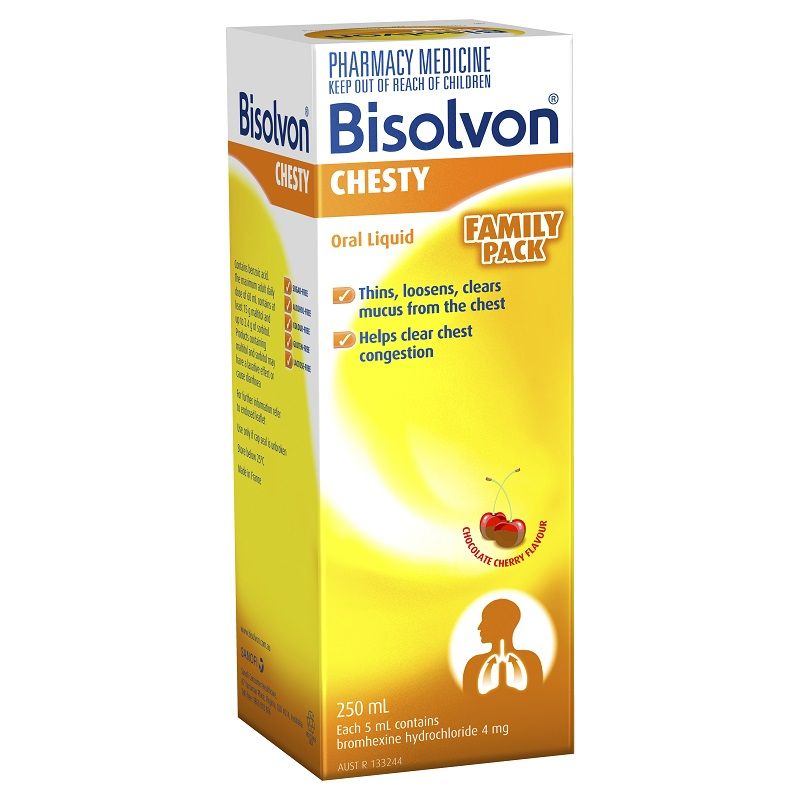Bisolvon Chesty Cough Liquid - 250ml
