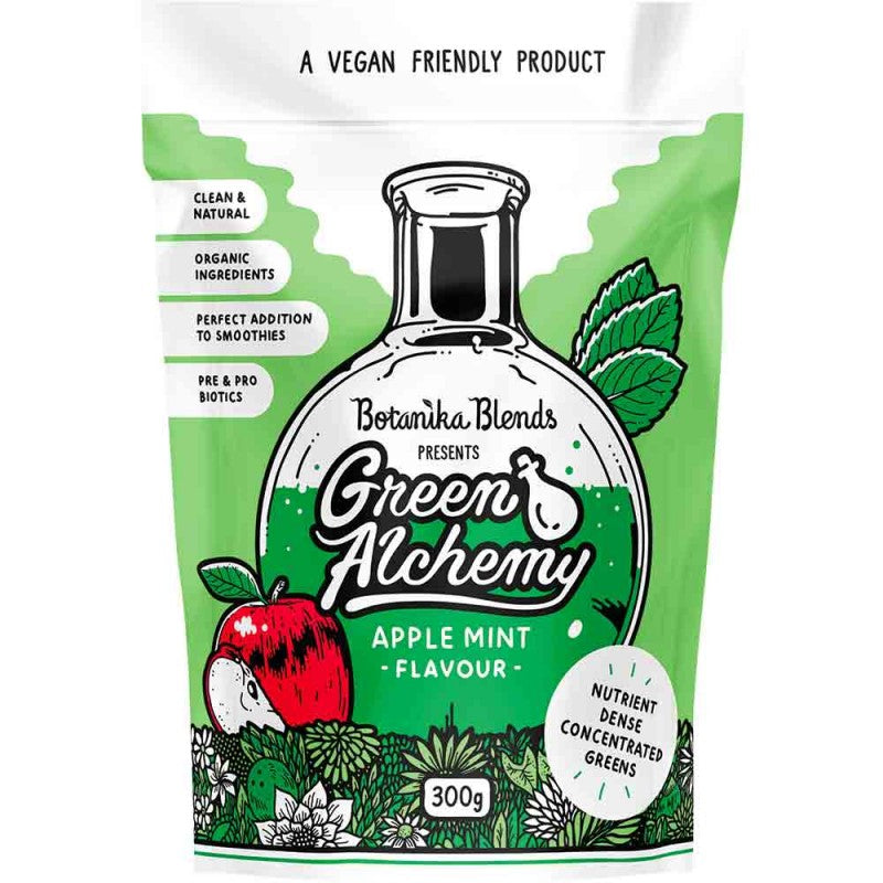 Botanika Blends Green Alchemy Nutrient Dense Greens Apple Mint 300g