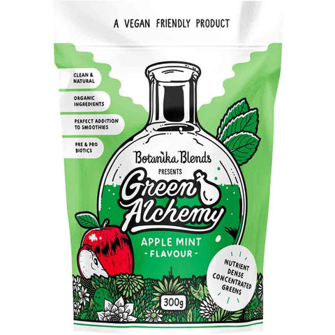 BOTANIKA BLENDS Green Alchemy Nutrient Dense Greens Apple Mint 300g