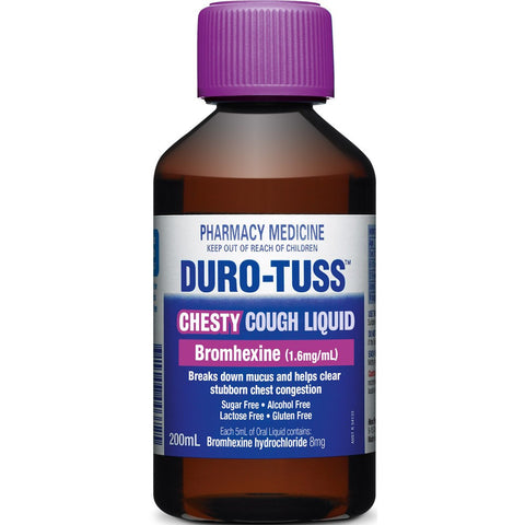 Duro-Tuss Chesty Cough Liquid Bromhexine(1.6mg/ml) 200ml