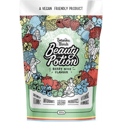 BOTANIKA BLENDS Beauty Potion - Berry Nice Vegan Collagen Boost 300g