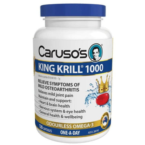Caruso's King Krill 1000mg 120 Capsules