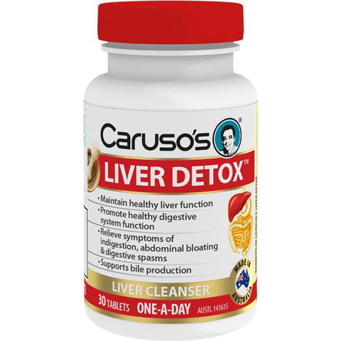 Caruso's Liver Detox 30 Tablets
