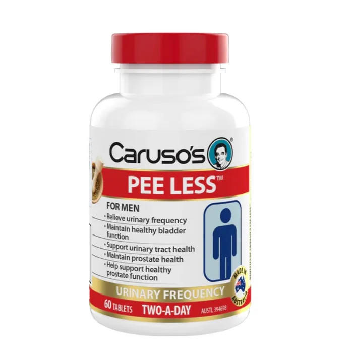 Caruso's Pee Less for Men 60 Tablets
