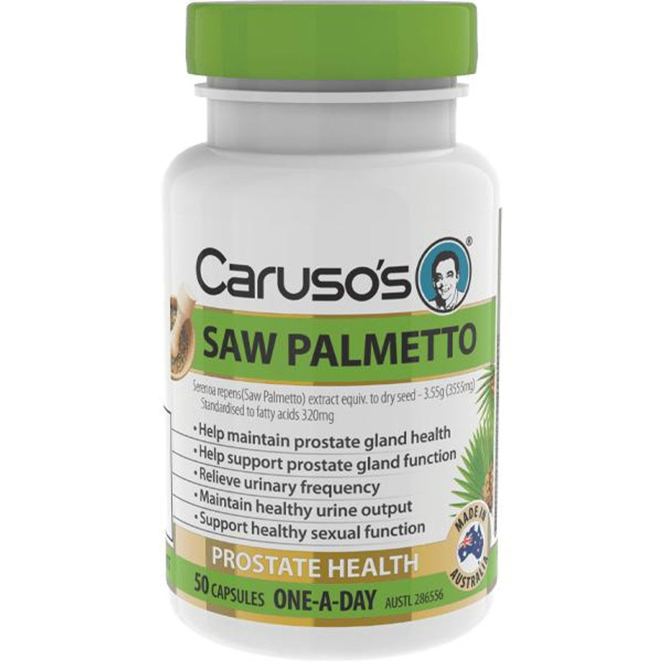 Caruso's Saw Palmetto 50 Capsules