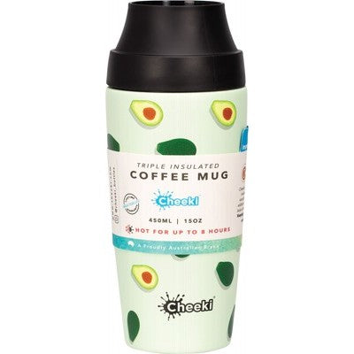 CHEEKI Coffee Mug Avocado 450ml