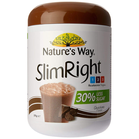Nature's Way slim right Chocolate Protein Powder 375g