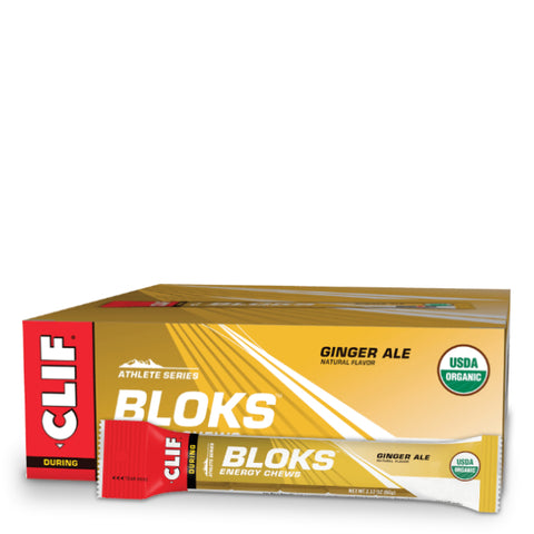 CLIF Bloks Energy Chews Ginger Ale 60g 18PK