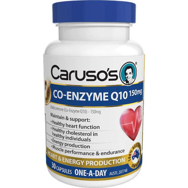 Caruso's Co-enzyme Q10 150mg 30 Capsules