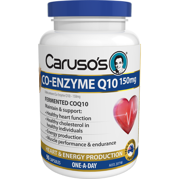 Caruso's Natural Health Co-enzyme Q10 150mg 90 Capsules
