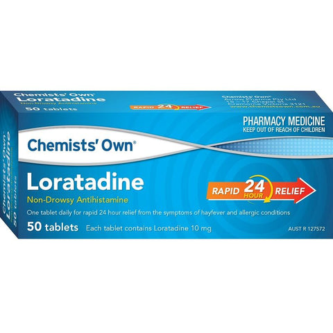 Chemists' Own Loratadine 50 Tabs (Generic for CLARATYNE)