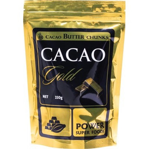 POWER SUPER FOODS Cacao Gold Butter Chunks 250g