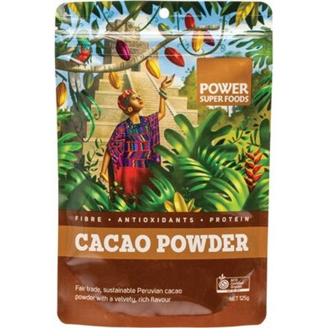 POWER SUPER FOODS Cacao Powder "The Origin Series" 125g