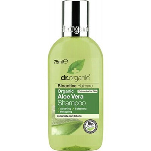 DR ORGANIC Shampoo (Mini) Organic Aloe Vera 75ml