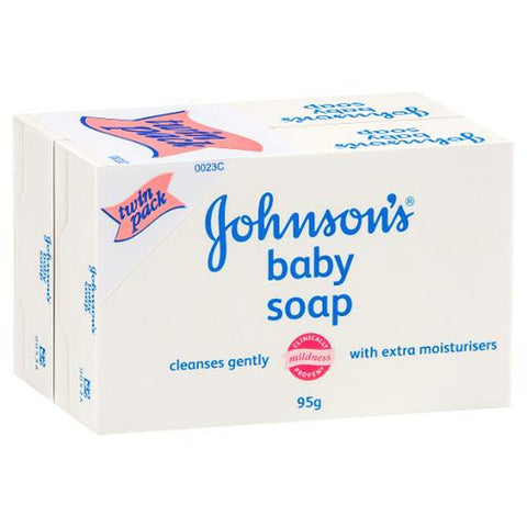 Johnson’s Baby Soap Bar Twin Pack 2 x 95g