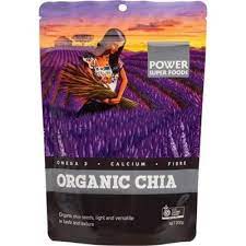 POWER SUPER FOODS Chia Seeds - Certified Organic "The Origin Series" 950g