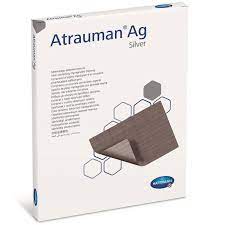 Atrauman AG Silver Impregnated Tulle Dressings 5 X 5 Cm 10PK