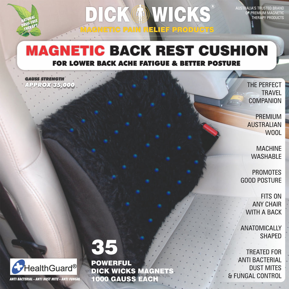 DICK WICKS DELUXE BACK REST CUSHION