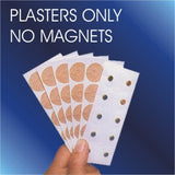 MAGNOEASE 10 SPOT MAGNET PACK & REPLACEMENT PLASTERS