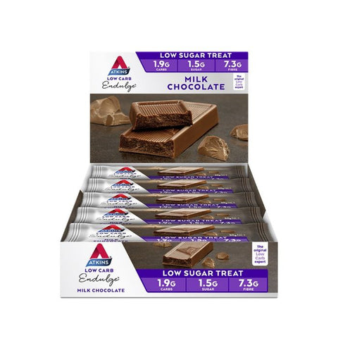 Atkins Endulge Milk Chocolate Bars 30g 15units