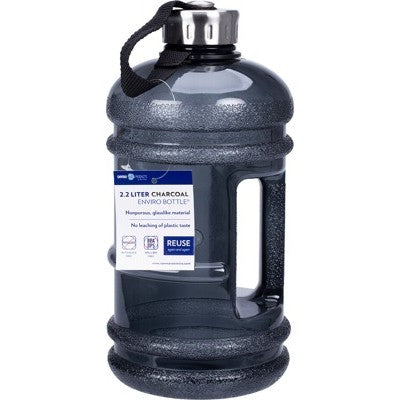 ENVIRO PRODUCTS Drink Bottle Eastar BPA Free - Charcoal 2.2L