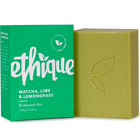 ETHIQUE Solid Bodywash Bar Matcha, Lime & Lemongrass 120g