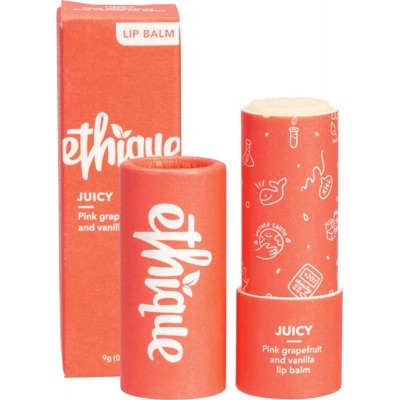ETHIQUE Lip Balm Juicy - Pink Grapefruit & Vanilla 9g