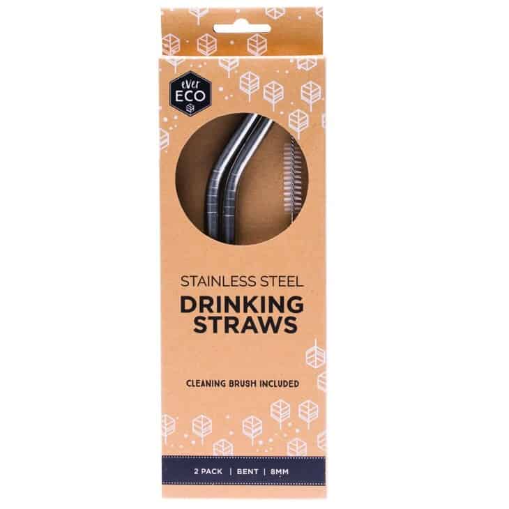 EVER ECO Stainless Steel Straws - Bent 2