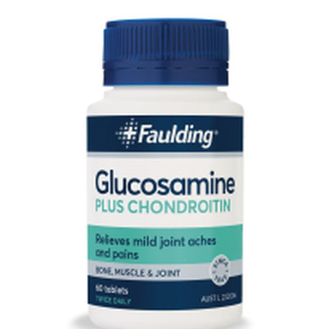 Faulding Glucosamine & Chondroitin 60 Tablets