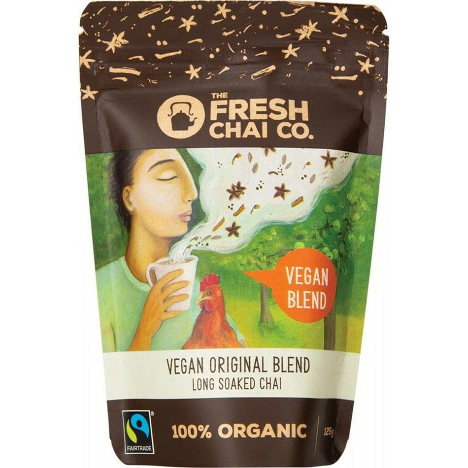 THE FRESH CHAI CO Vegan Original Blend Long Soaked Chai 125g