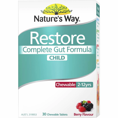 Nature's Way Restore Complete Gutform Child Tablets 30