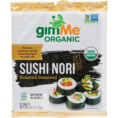 GIMME Roasted Seaweed Sushi Nori (9 Sheets) 23g