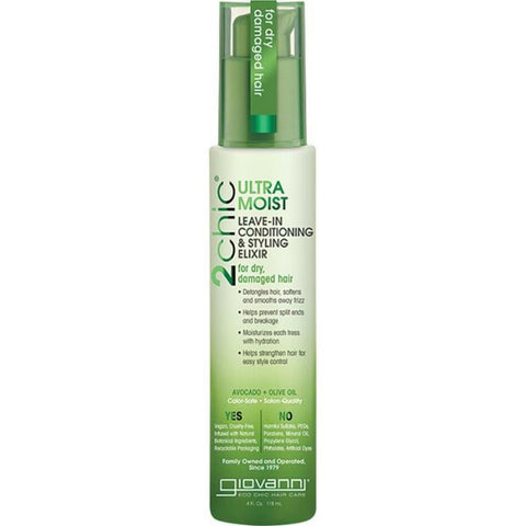 Giovanni Leave-in Conditioner - 2chic Ultra-Moist (Dry, Damaged Hair) 118ml