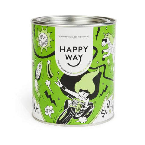 Happy Way Charge Up Green Apple 300g