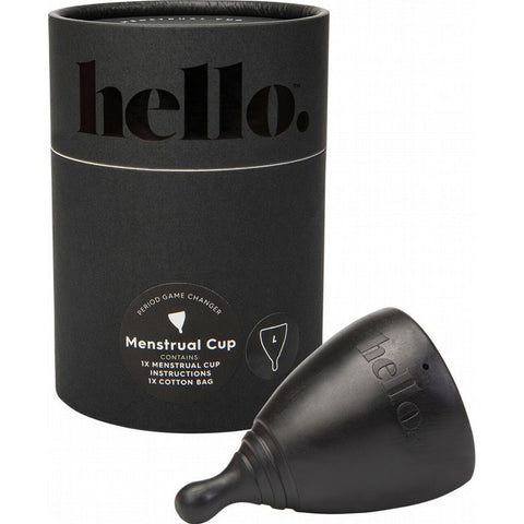 THE HELLO CUP Menstrual Cup - Black XS 1