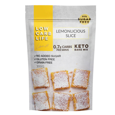LOW CARB LIFE Lemonlicious Slice Keto Bake Mix 300g
