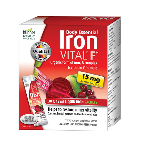 Body Essential Iron Vital F+ Liquid Sachets