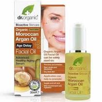 DR ORGANIC Facial Oil Organic Moroccan Argan Oil 30ml