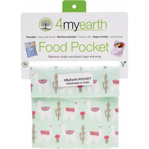 4MYEARTH Food Pocket Llamas - 14x14cm 1
