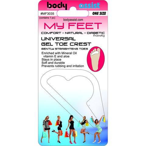 MY FEET UNIVERSAL GEL TOE CREST