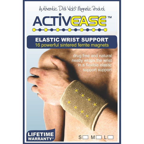 DICK WICKS ACTIVEASE SLIP ON MAGNETIC WRIST SUPPORT