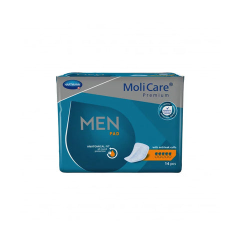 Molicare Men Premium 5 Drops Pads 14PK